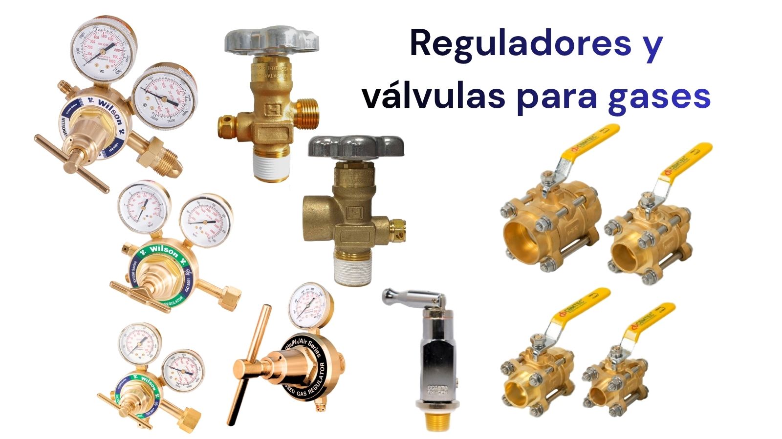 REGULADORES Y VALVULAS PARA GASES